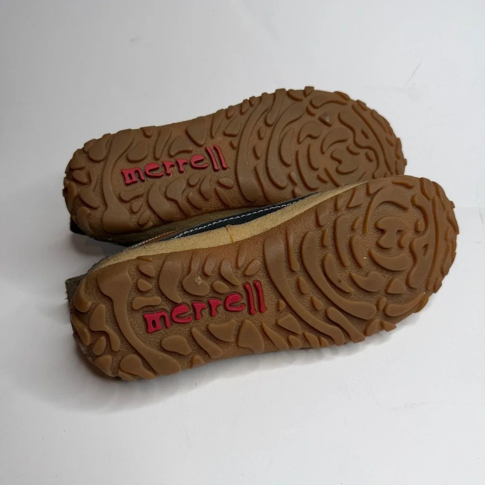 Merrell Orleans Leather Faux Fur Lined Low‎ Top Shoes Size 7 Womens